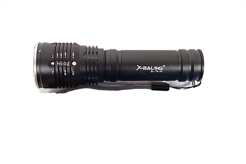 Полицейский фонарь Bailong BL-30 T6 COB USB (Lant-022)