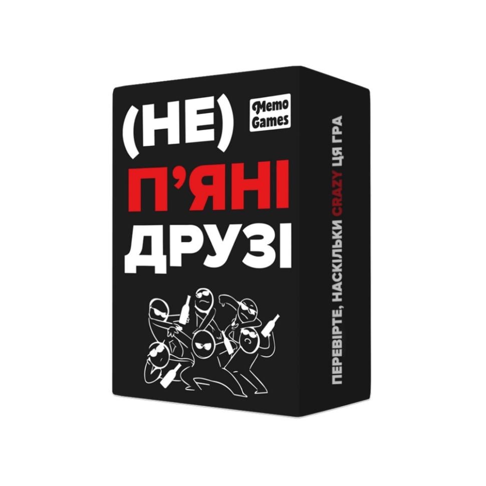 Настольная игра Не Пьяные друзья 180 карточек с разными задачами для компании (2727544713)