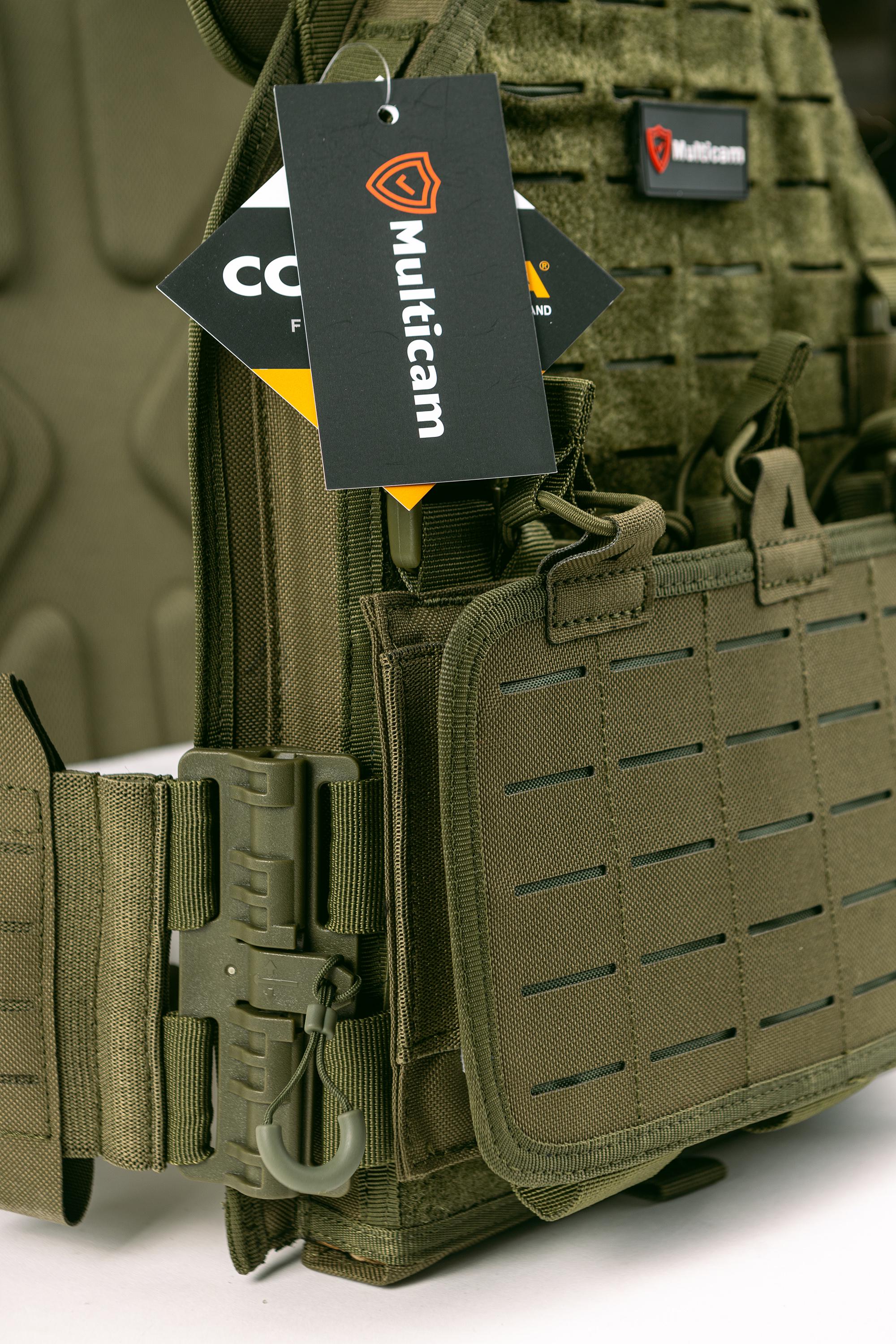 Плитоноска Multicam X650 MOLLE Cordura 1000D Оливковый (10070005) - фото 3