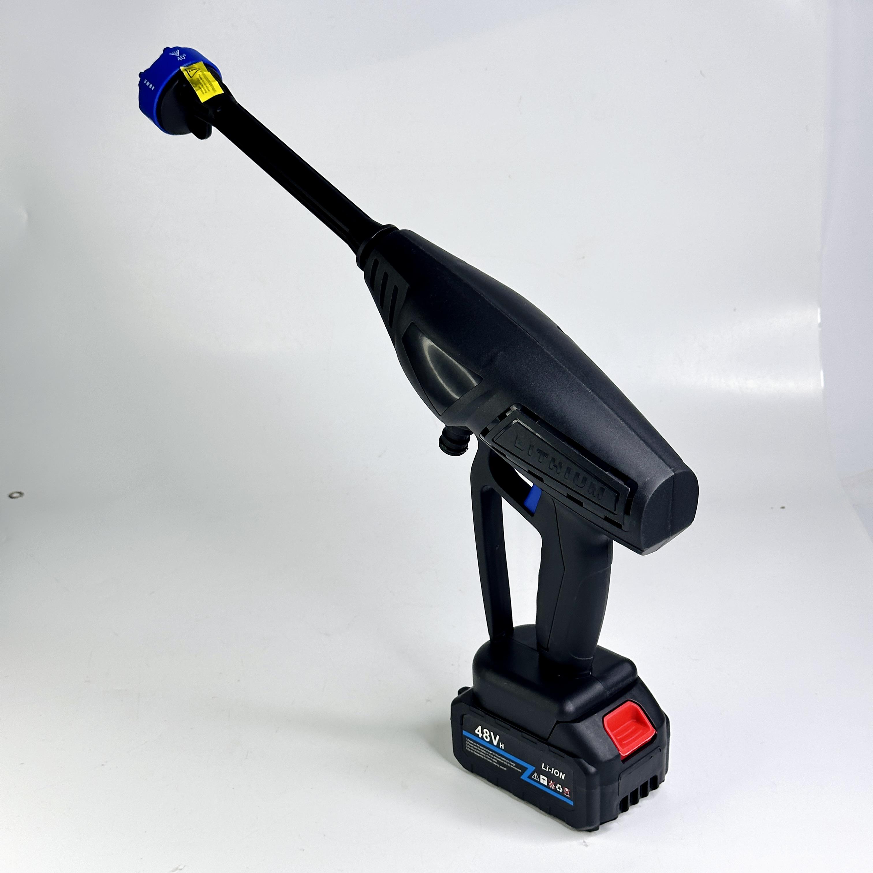 Мийка високого тиску для авто з 2 акумуляторами в кейсі (MLD-11-Blue/Black) - фото 9