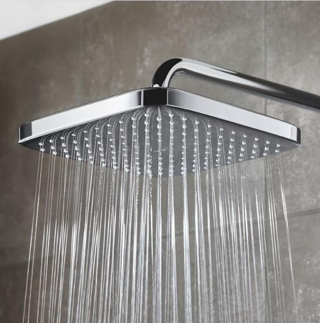 Душова система з термостатом для ванни Grohe Tempesta Cosmopolitan 250 CUBE (GROHE/26691000) - фото 7