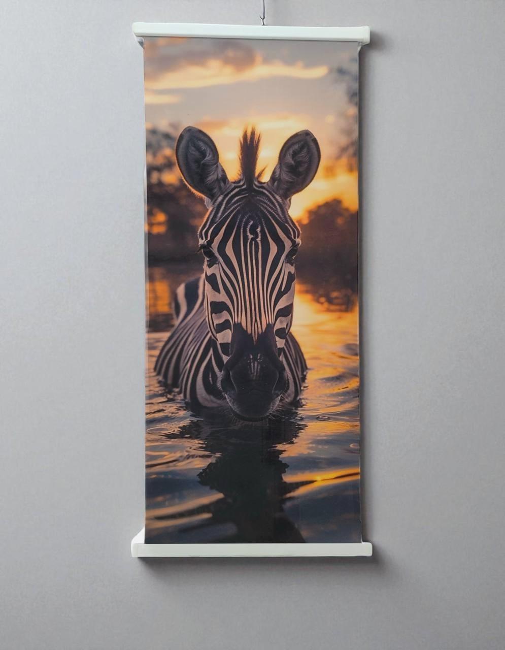 Инфракрасный обогреватель настенный Сейм картина 200 Вт Зебра 100x45 см - фото 2 Инфракрасный обогреватель настенный Сейм картина 200 Вт Зебра 100x45 см - фото 2