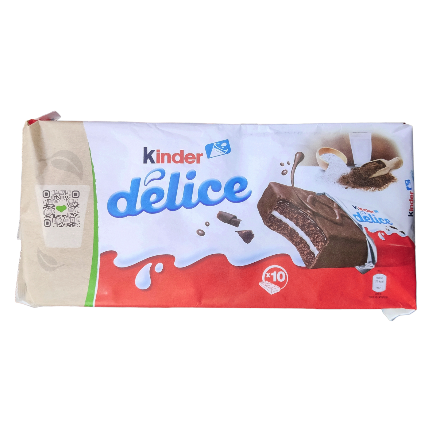 Бісквіт Kinder Delice з молочною начинкою 390 г (0004) - фото 1