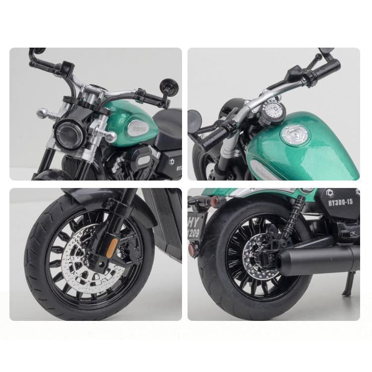 Іграшковий мотоцикл TK Group Benda Chinchilla 300 1:12 метал/пластик колекційний Чорний (28443603) - фото 3 Іграшковий мотоцикл TK Group Benda Chinchilla 300 1:12 метал/пластик колекційний Чорний (28443603) - фото 3