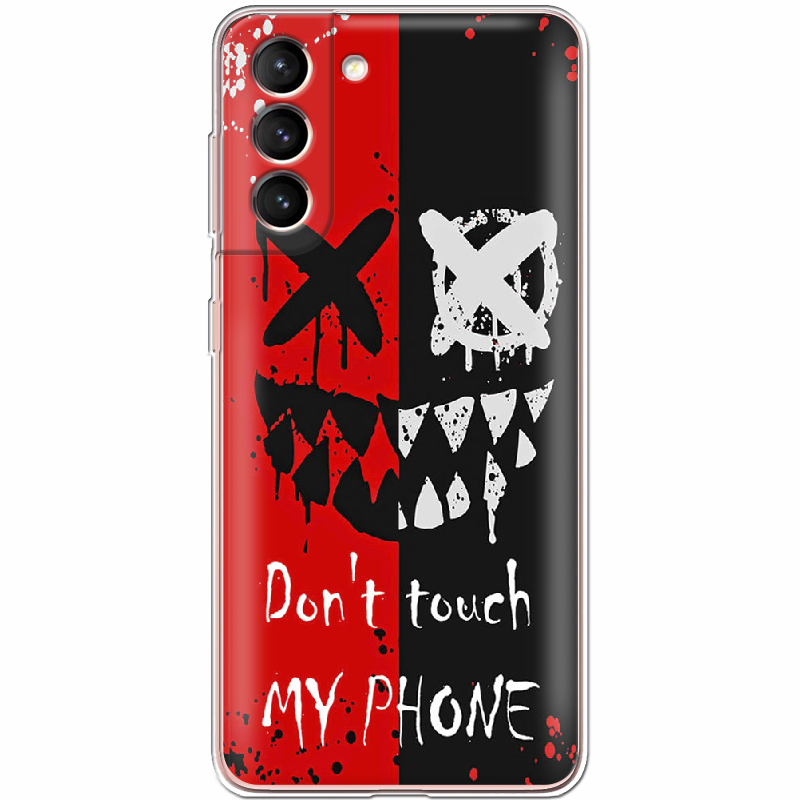 Чохол BoxFace Samsung G991 Galaxy S21 Bad Smile Прозорий силікон (41709-up2468-41709)