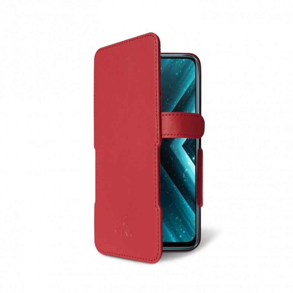 Чехол книжка Stenk Prime для Realme X3 Красный (66621)