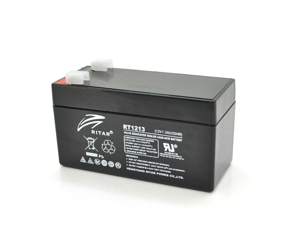Аккумуляторная батарея для систем резервного питания AGM Ritar RT1213 12V 1,3 Ah F1 Black (RT1213) Аккумуляторная батарея для систем резервного питания AGM Ritar RT1213 12V 1,3 Ah F1 Black (RT1213)