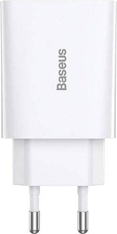 Зарядное устройство Baseus Speed Mini 1C 20 W EU White (CCFS-SN02)