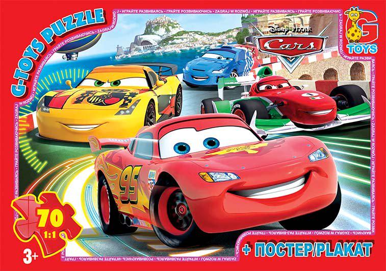Пазлы G-Toys Тачки Z10178 (4824687640467)
