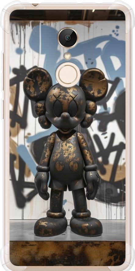 Чехол на Xiaomi Redmi 5 Bronze kaws v2 (6098sp-1350-42517)