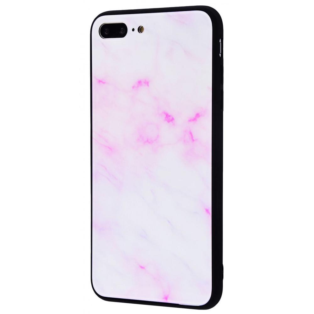 Чехол PRC Glass case My Style Glass/TPU для iPhone 7 Plus/8 Plus 15 с рисунком