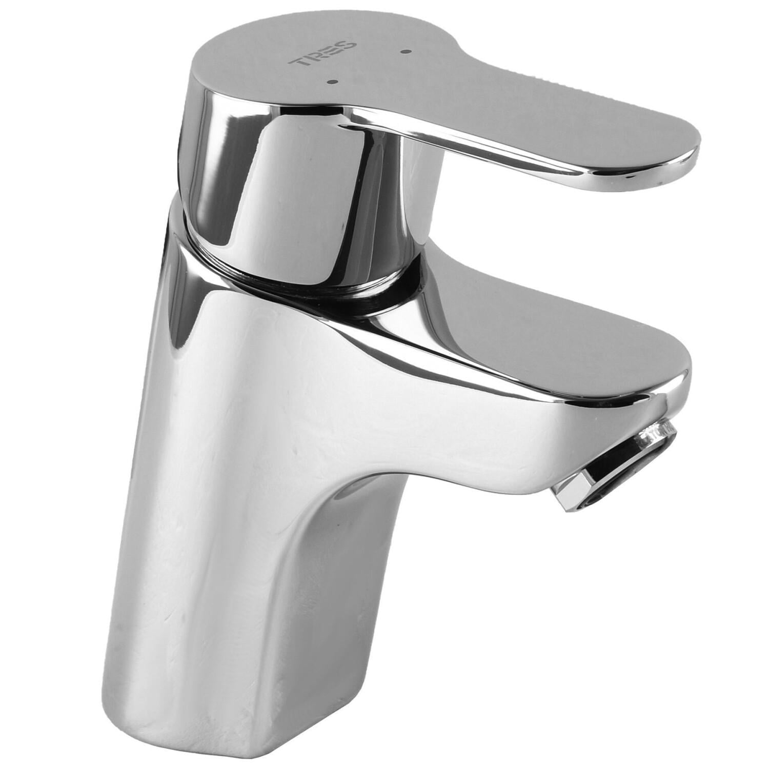 Смеситель для умывальника Tres BM 139103 000004313 однорычажный Хром (107851) Смеситель для умывальника Tres BM 139103 000004313 однорычажный Хром (107851)