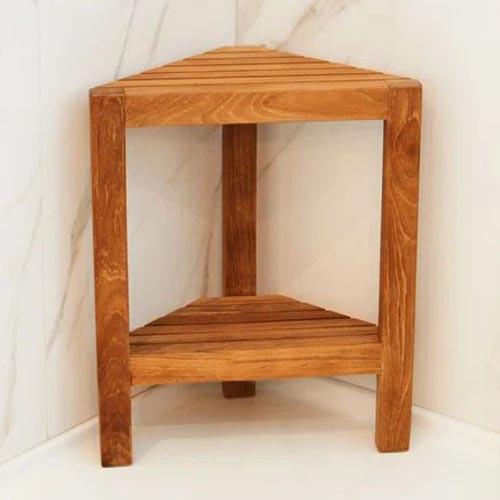 Табурет для ванной из дерева Ноливета Охра (ТВН-006904)