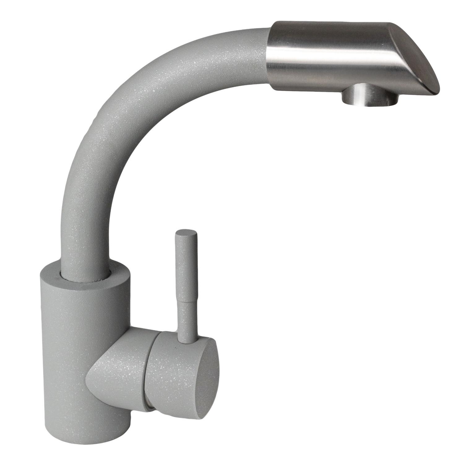 Смеситель для кухни Platinum 8303 sk PLS-A23848 однорычажный Серый (151383) Смеситель для кухни Platinum 8303 sk PLS-A23848 однорычажный Серый (151383)