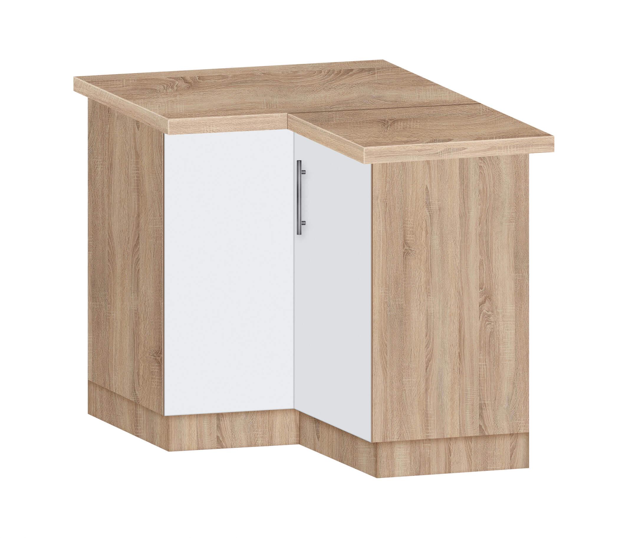 Тумба кутова кухонна МАКСІ-Меблі №2 зі стільницею 1-й кат складська програма (70152)