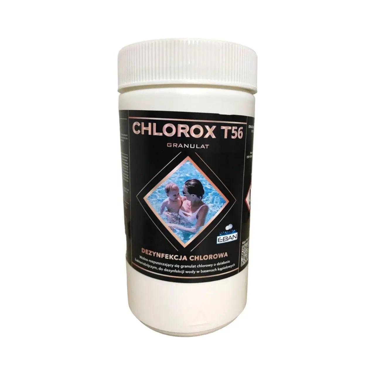 Гранулы хлора Chlorox T56 для бассейна 1 кг (20251566)