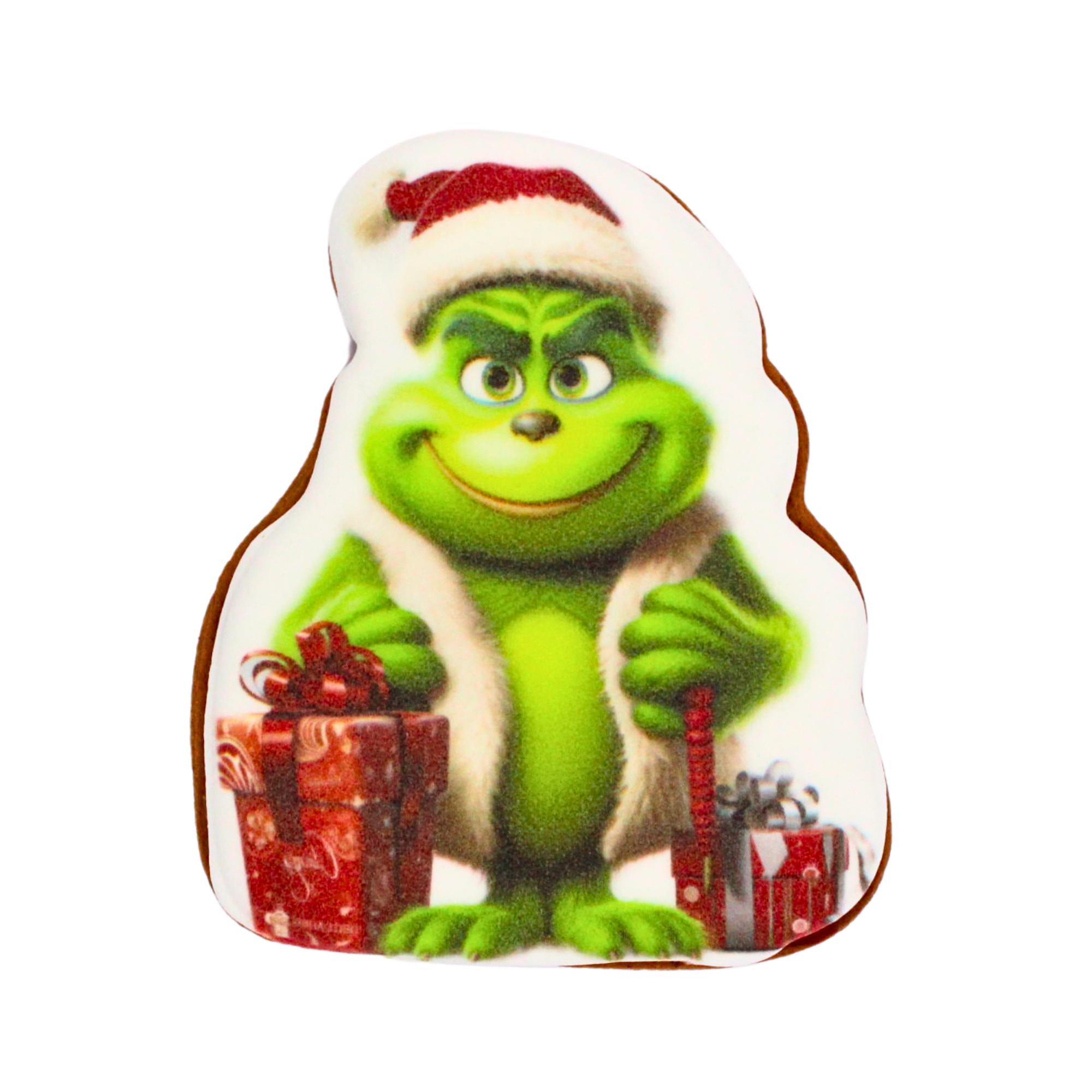 Пряник с принтом Крафт Печенье Новый год Гринч 3D 45 г (nw045106)