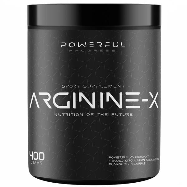 Аргинин для спорта Powerful Progress Arginine-X 400 г 80 порций Pineapple (000022554) Аргинин для спорта Powerful Progress Arginine-X 400 г 80 порций Pineapple (000022554)