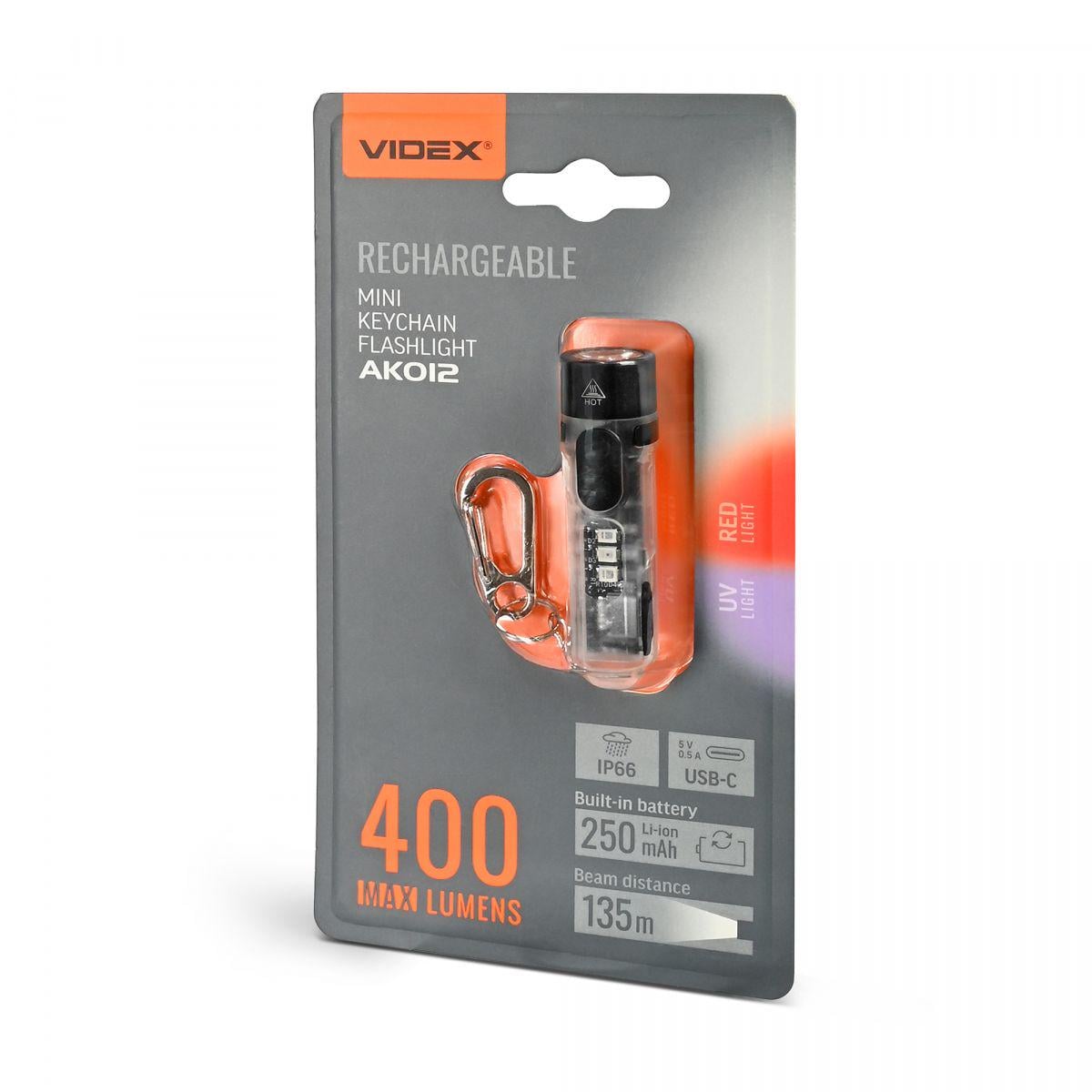 Фонарь светодиодный Videx VLF-AK012 400Lm 5000K