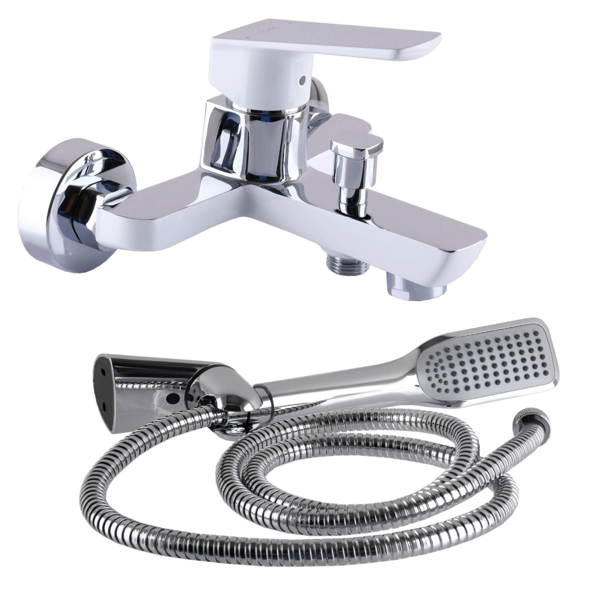 Смеситель для ванны Topaz Lexi TL 21101A-H57-CW с душевым гарнитуром