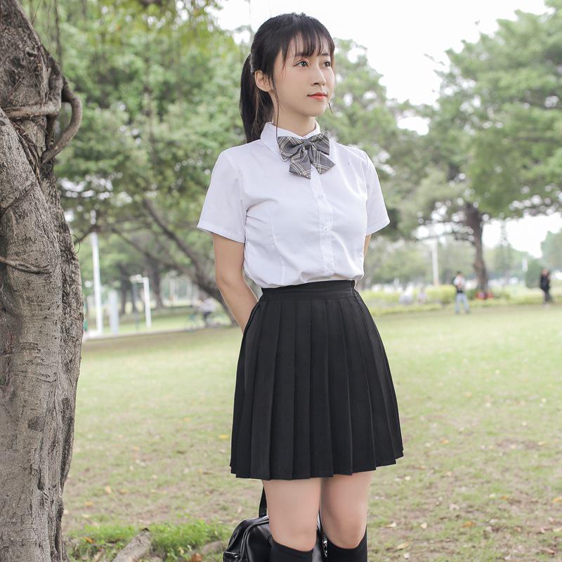 Юбка плиссированная 170 см L Черный (6541)