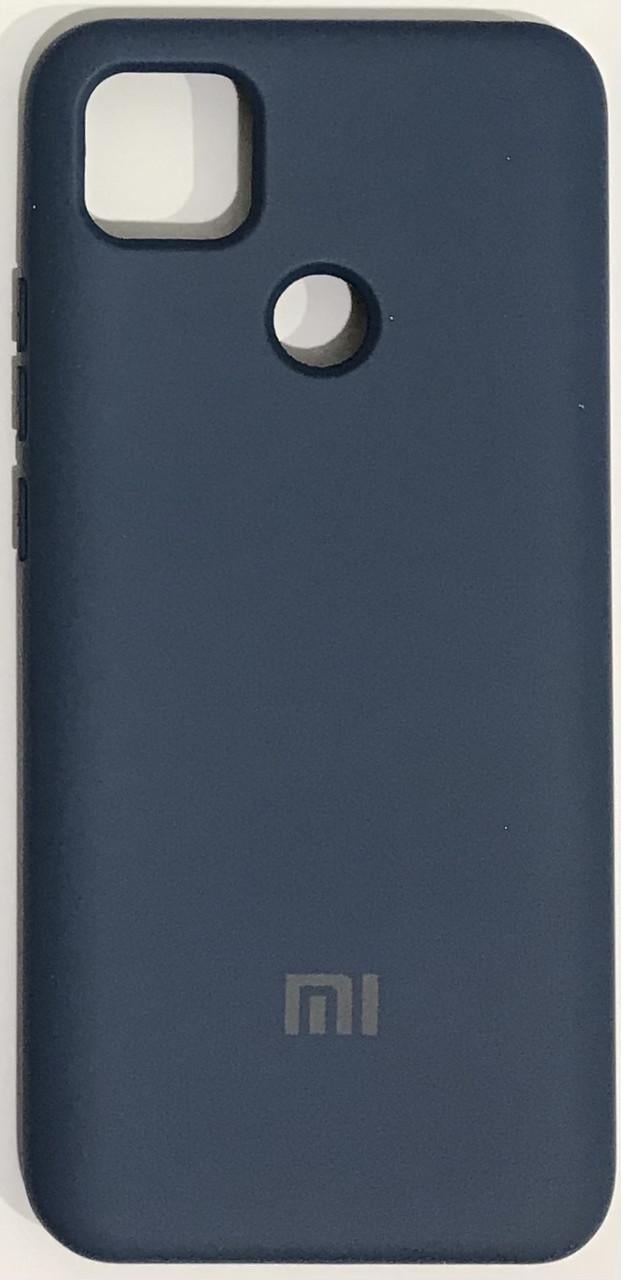 Силікон Silicone Case Xiaomi REDMI 9C DARK BLUE