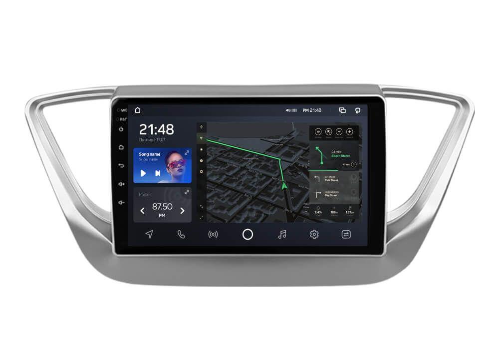 Штатная магнитола AMS T910 6/128 Gb Hyundai Solaris 2 2017-2018 A (AR-56880)