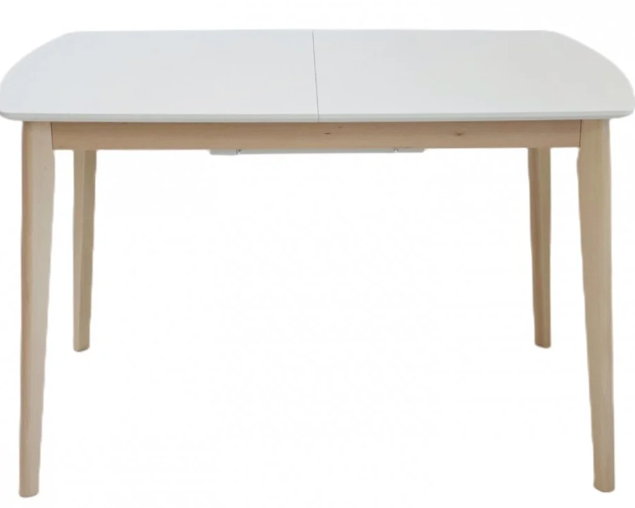 Стол обеденный Exen II Intarsio 120/160х80 см Кремовый