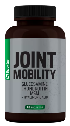 Комплекс Хондропротектор для суставов и связок Sporter Joint Mobility 60 таблеток