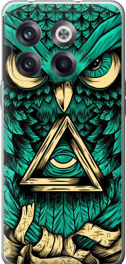Чехол на OnePlus 10T Сова Арт-тату (3971u-2647-42517) Чехол на OnePlus 10T Сова Арт-тату (3971u-2647-42517)