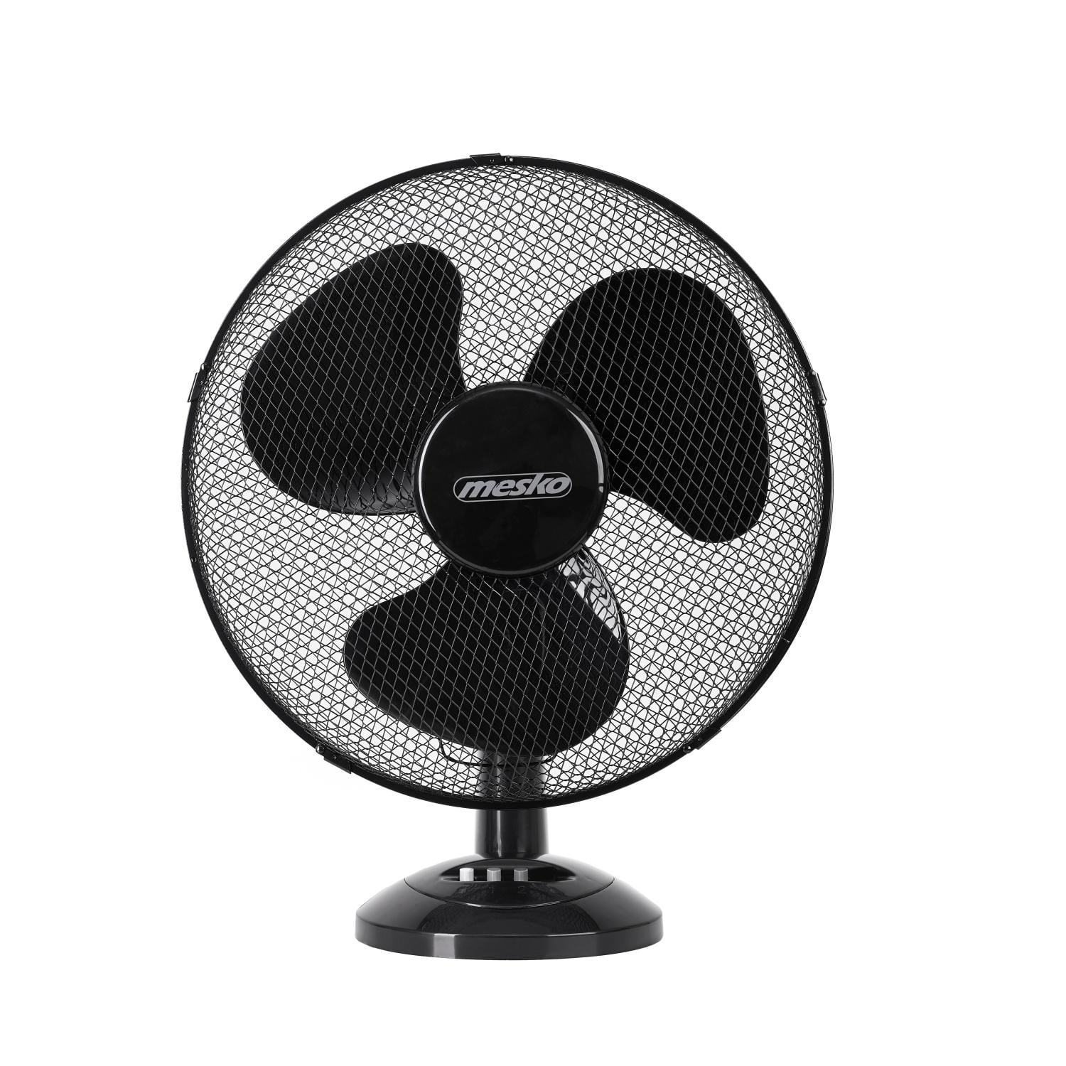 Вентилятор настольный Mesko MS 7308 d 23 см 45 Вт Черный (34187891)