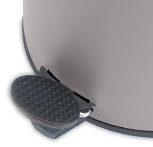 Ведро с педалью и крышкой Kela Mats 23618 металлическое 3 л Красный (42535) - фото 5 Ведро с педалью и крышкой Kela Mats 23618 металлическое 3 л Красный (42535) - фото 5