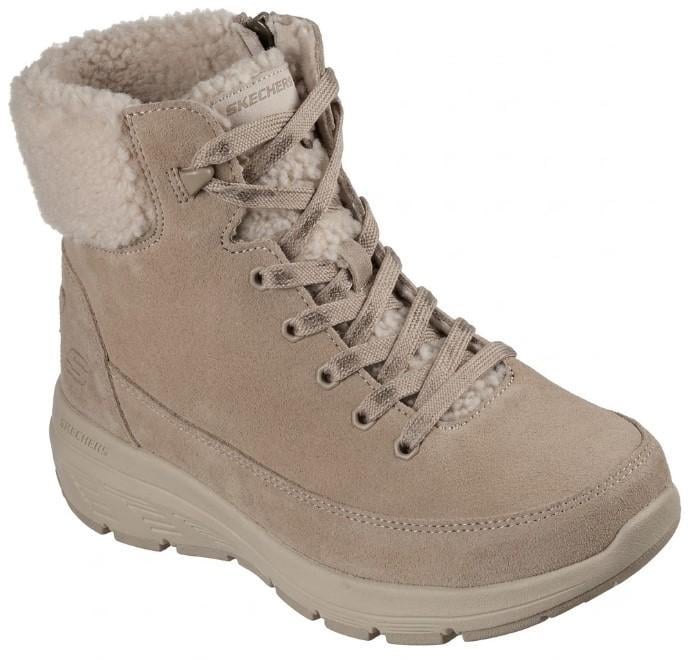 Ботинки женские Skechers 144233 TPE р. 37,5 Светло-коричневый (36564347)