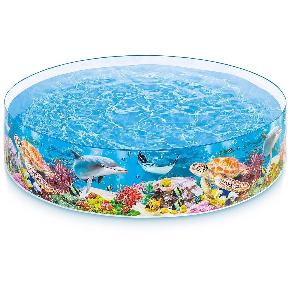 Басейн каркасний дитячий Intex Океанський Риф 244х46 см (28443657)