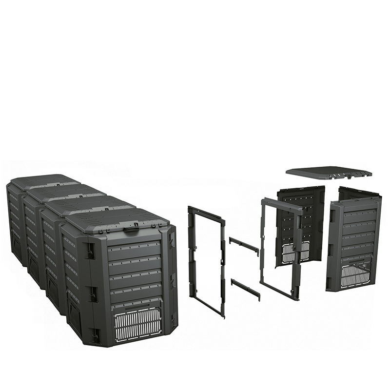 Компостер садовий чотирьохмодульний Prosperplast MODULE COMPOGREEN 1600 л (IKLM1600C) - фото 6 Компостер садовий чотирьохмодульний Prosperplast MODULE COMPOGREEN 1600 л (IKLM1600C) - фото 6