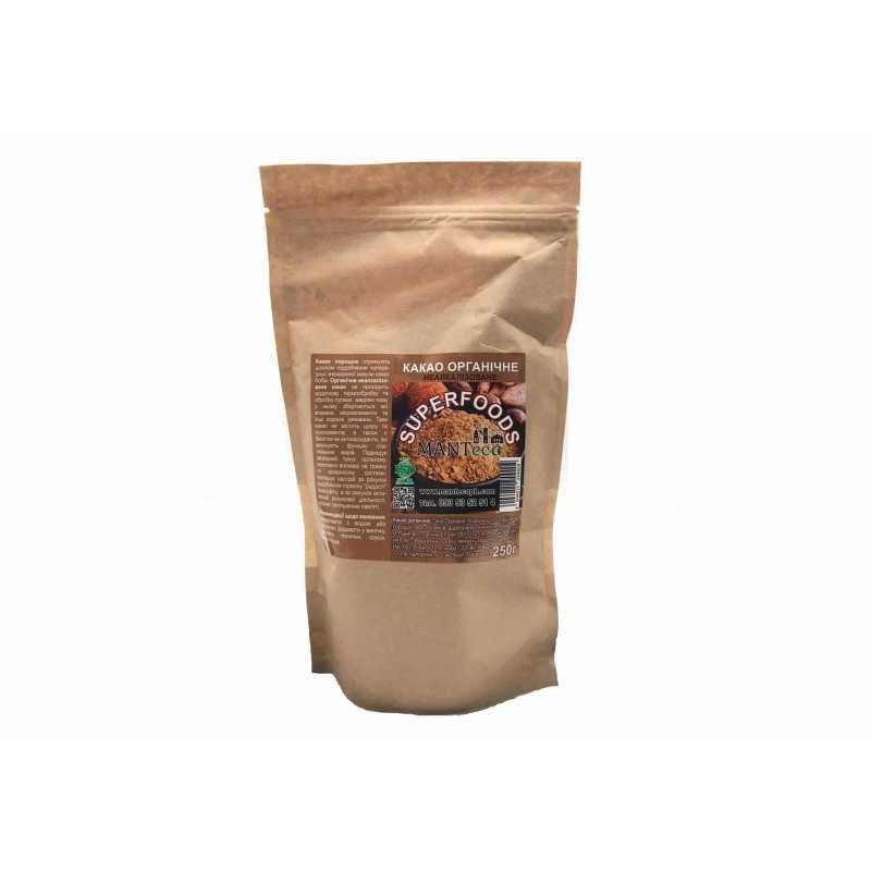 Какао органическое неалкализованное Manteca 250 г