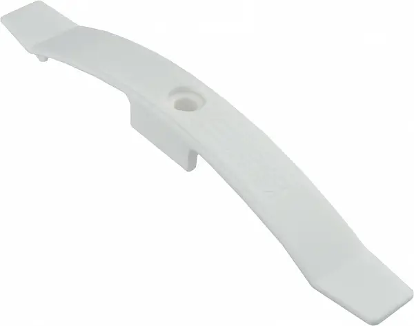 Кабельний затискач під дюбель/саморіз РР 168 мм 10 дротів 10 шт. Білий (174528)