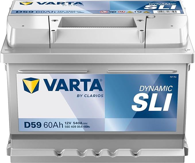 Аккумулятор автомобильный Varta Dynamic SLI 12V 60 Ah 540A R+ (560409054)
