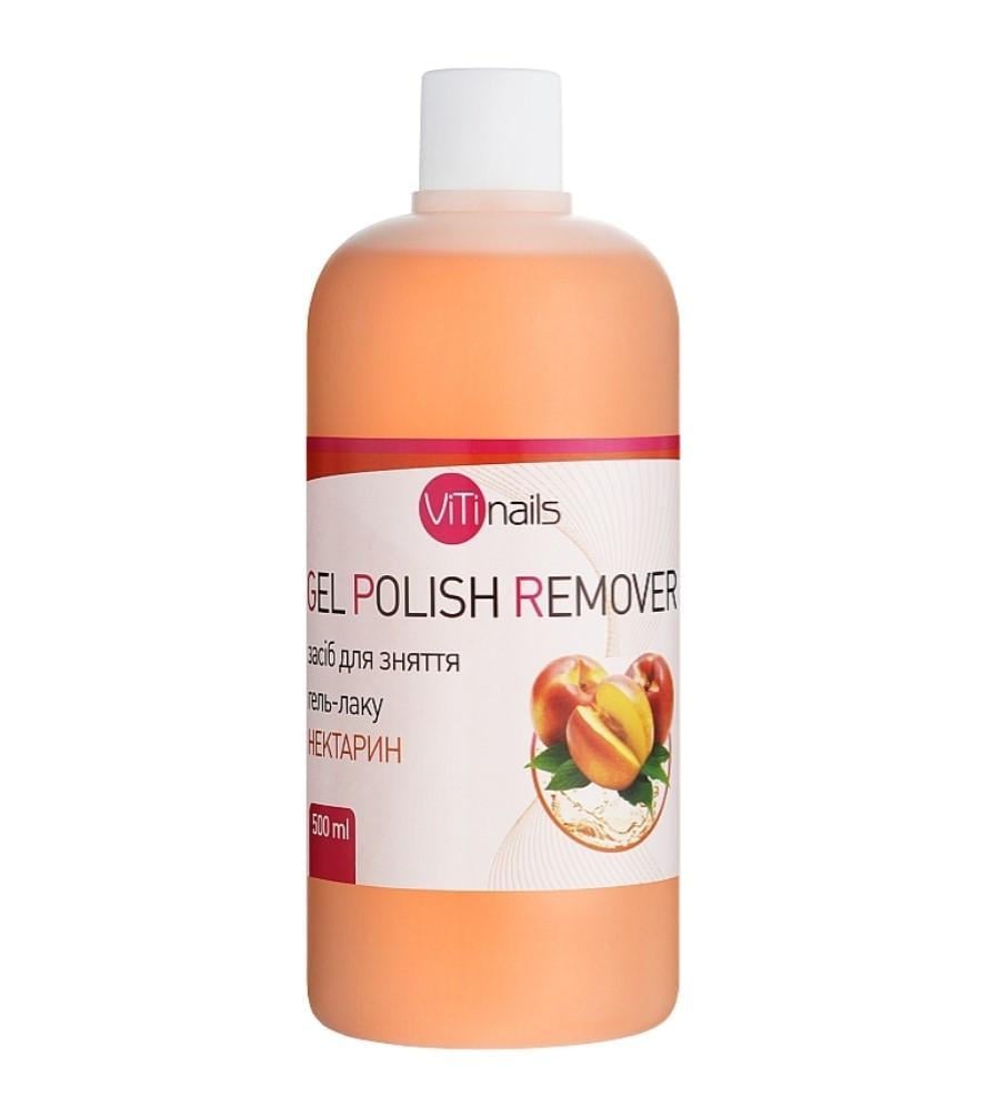 Жидкость для снятия гель-лака ViTi nails Нектарин 500 мл (2618265720) Жидкость для снятия гель-лака ViTi nails Нектарин 500 мл (2618265720)