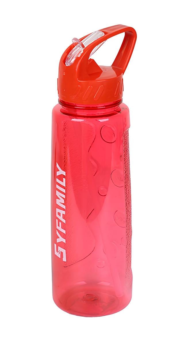 Пляшка-поїлка спортивна Sun day 0,68 л пластикова Red (30959) Пляшка-поїлка спортивна Sun day 0,68 л пластикова Red (30959)