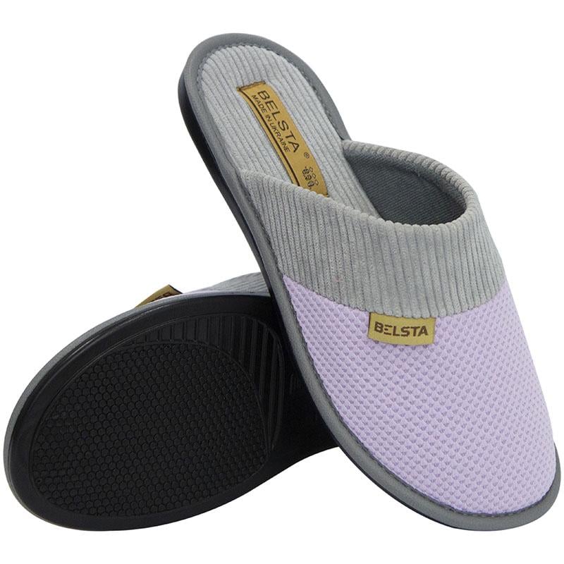 Тапочки комнатные Белста р. 38 Сиреневый (4100545_38) - фото 2 Тапочки комнатные Белста р. 38 Сиреневый (4100545_38) - фото 2