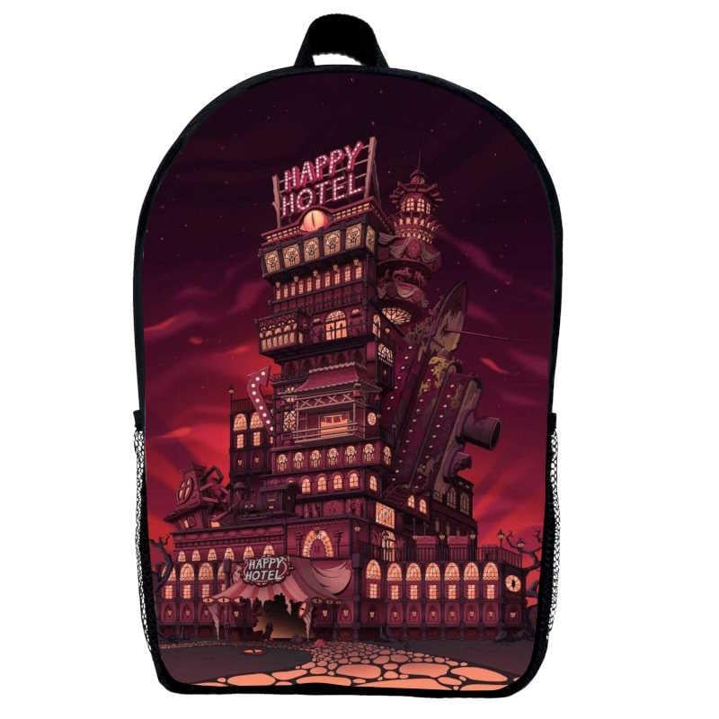 Школьный рюкзак Hazbin Hotel 02 39х27х14 см 14 л Черный (2356728219)