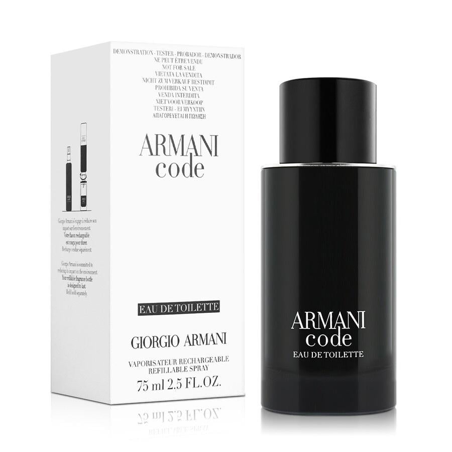 Туалетная вода для мужчин Giorgio Armani Code refiliable tester 75 мл (18782387)