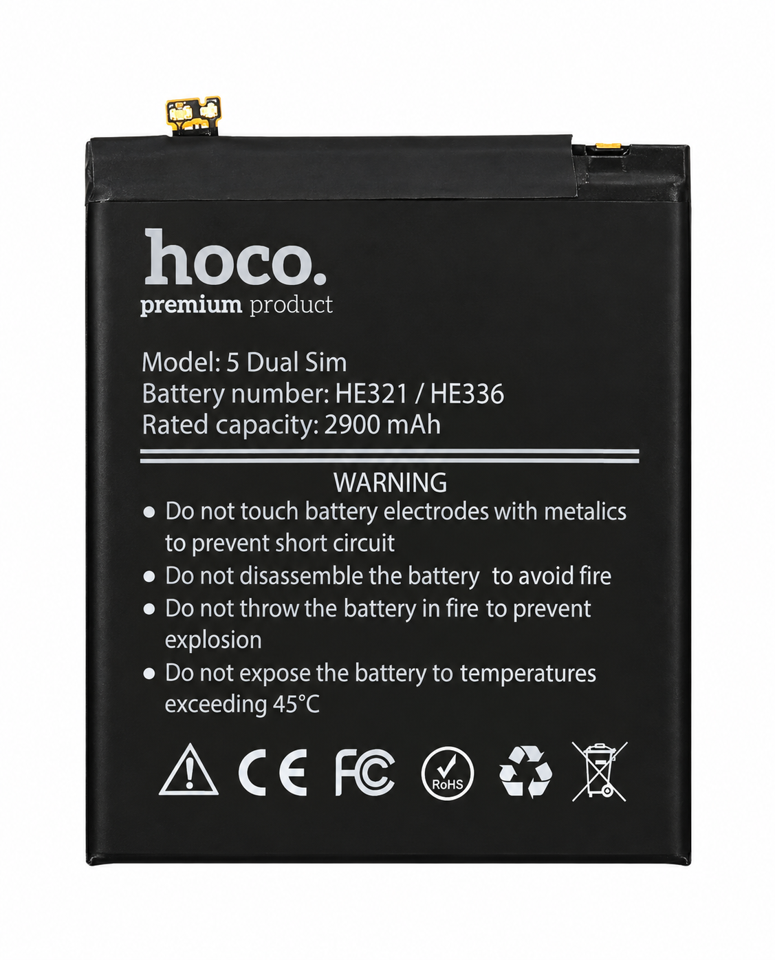 Аккумулятор Hoco HE321/HE336 для Nokia 5 (29769220)