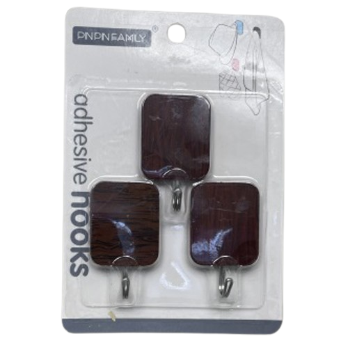 Крючки декоративные R90504 самоклеящиеся 3 шт. (13827423)