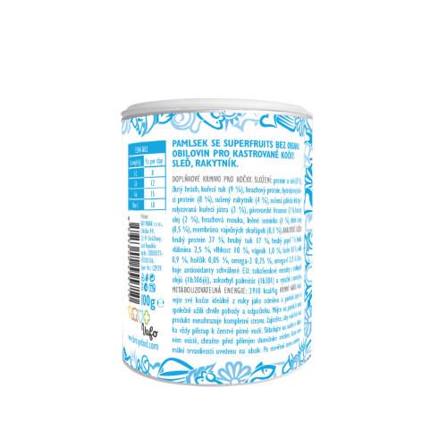 Ласощі для котів Brit Care Superfruits Herring 100 г оселедець - фото 3 Ласощі для котів Brit Care Superfruits Herring 100 г оселедець - фото 3