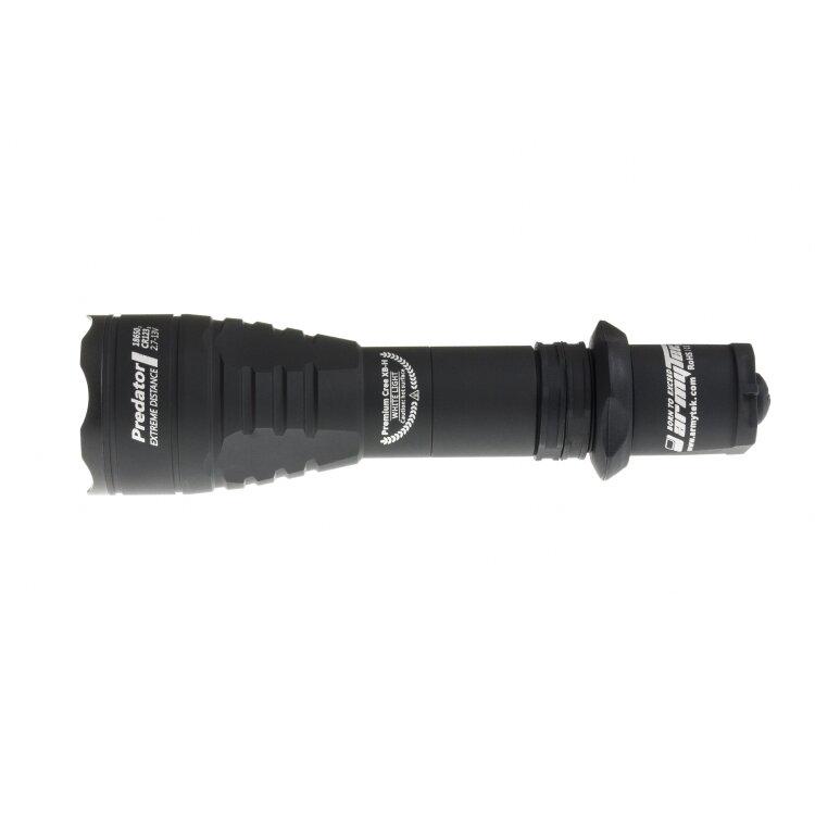 Ліхтар Armytek Predator v3 Black XP-L HI 1200lm F01603BC - фото 3 Ліхтар Armytek Predator v3 Black XP-L HI 1200lm F01603BC - фото 3