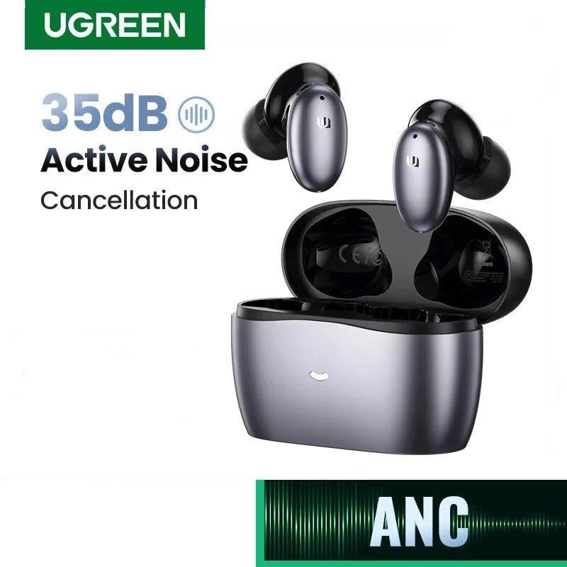 Навушники UGREEN Hybrid Active Noise-Cancelling Earbuds WS118 (90242) - фото 10