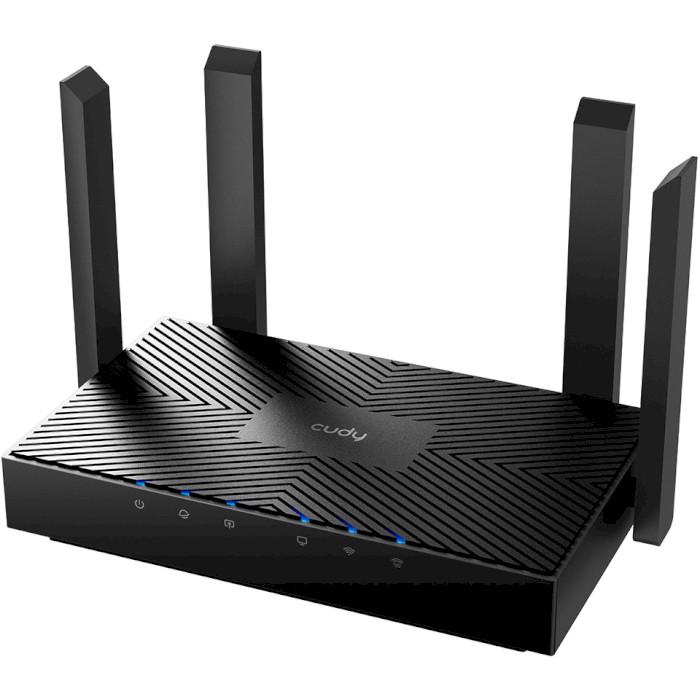 Маршрутизатор Cudy WR3000 AX3000 Gigabit Wi-Fi 6 Mesh Router Black (WR3000) - фото 2