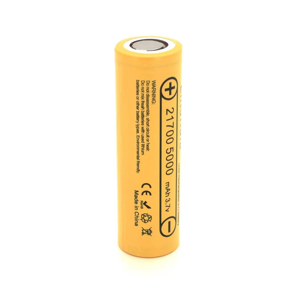 Акумулятор 21700 Li-Ion LiitoKala Lii-50E 5000 mAh Yellow (34603)